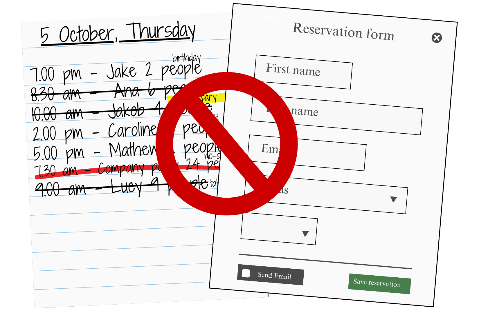 Save time and frustrations